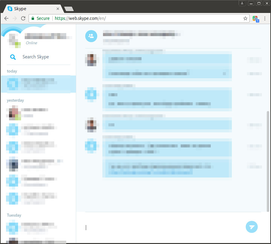 web.skype.com simple