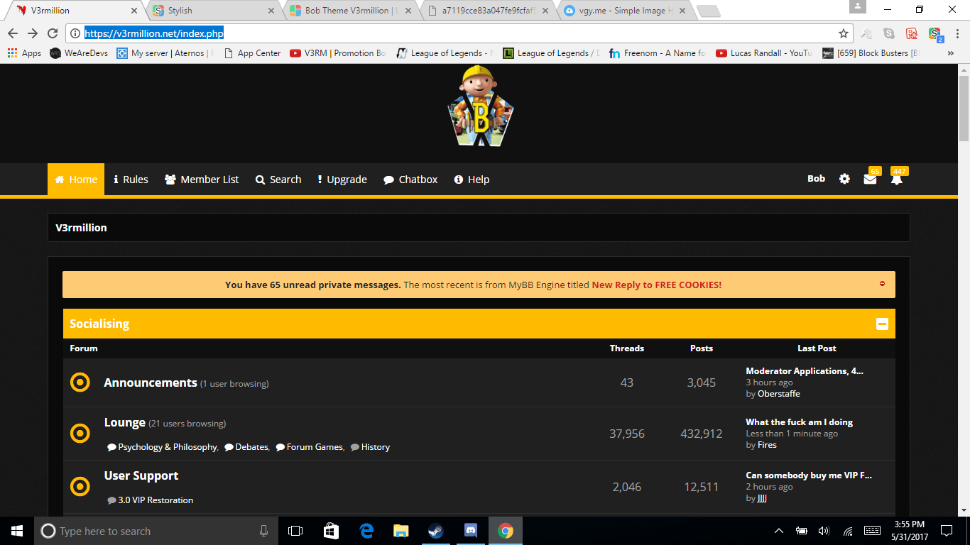 Bob Theme V3rmillion