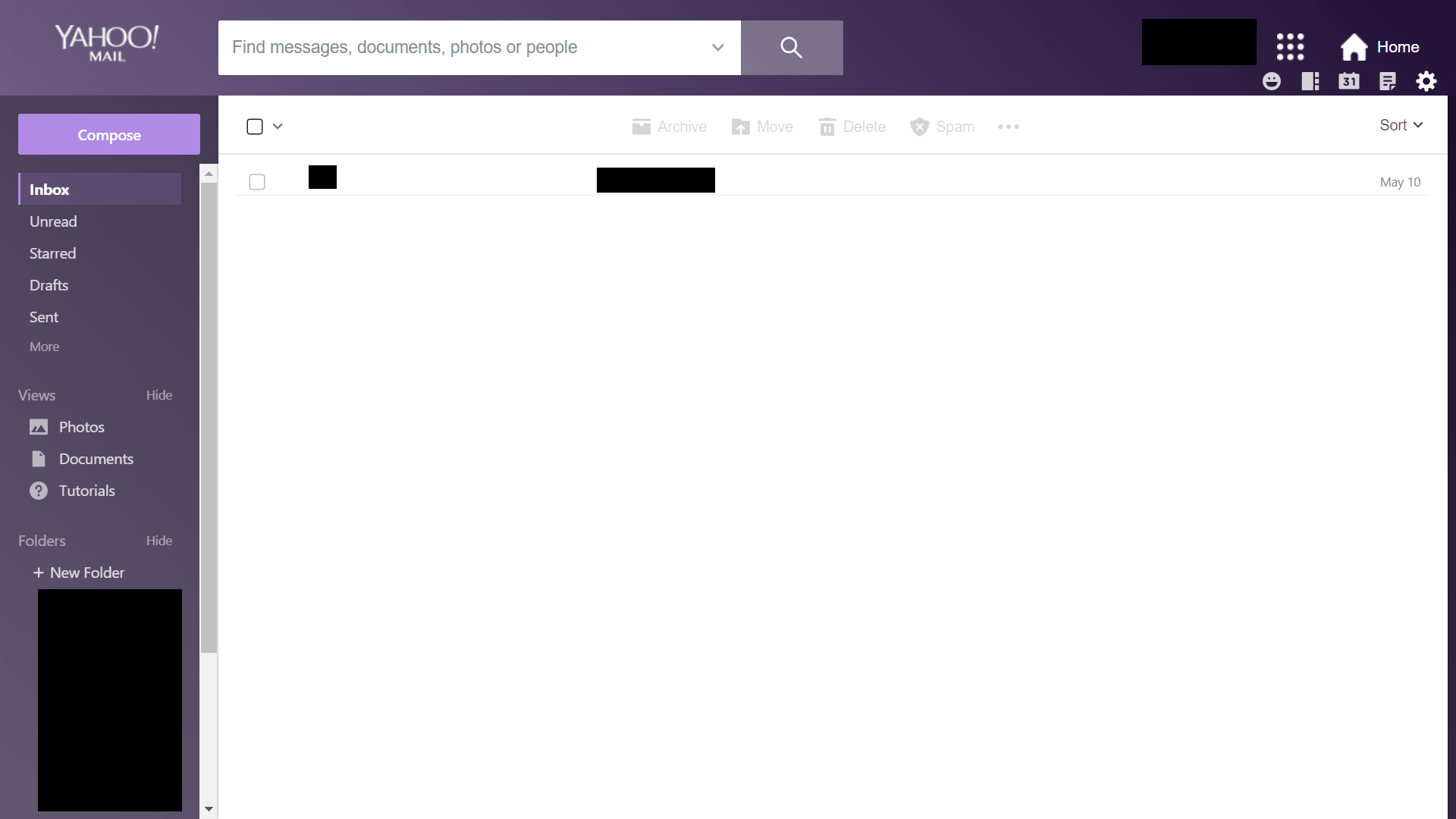 Clean Yahoo Mail