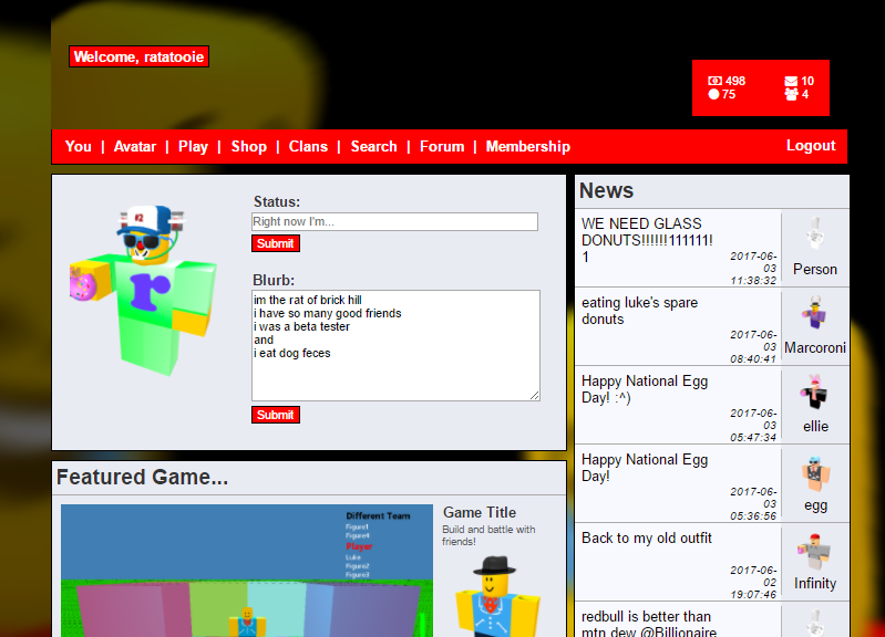 Brick-Hill Brick-Bot Theme