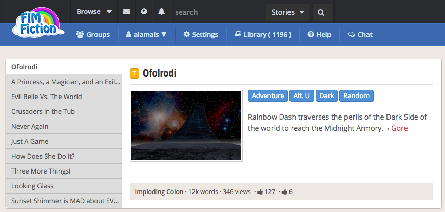 FimFic Stop Shouting pls