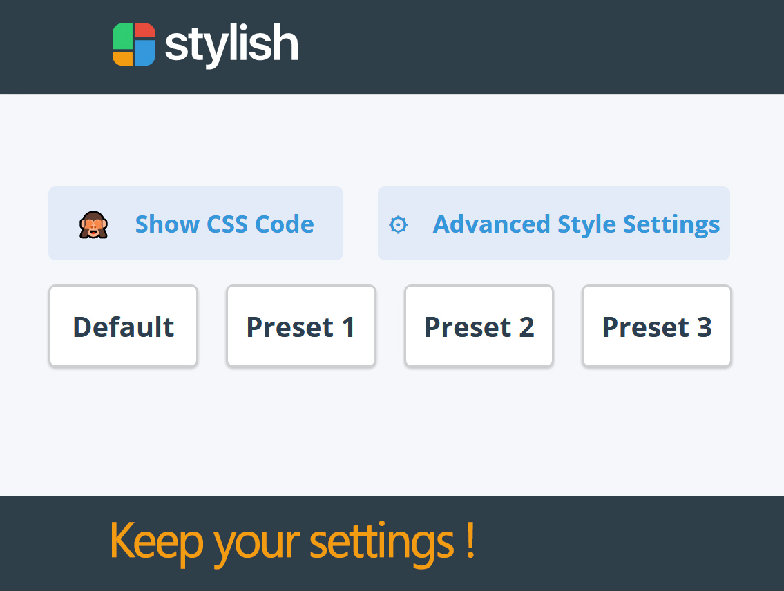 Stylish VilPro - Presets