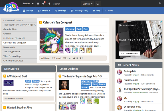FimFic Character Tag Icons