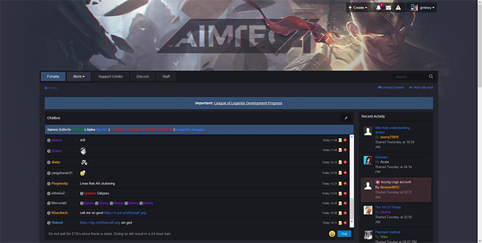 Aimtec - Dark Theme