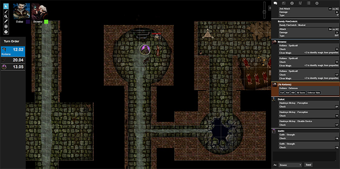 Roll20 - Dark Minimal