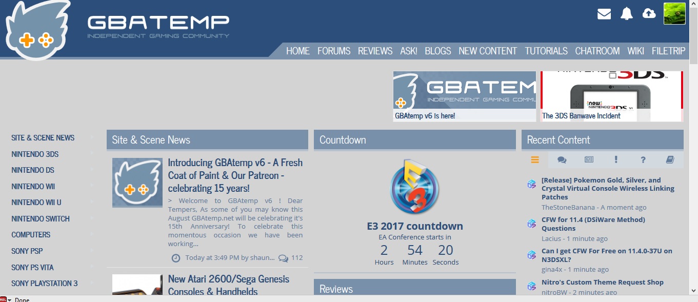 GBATEMP V6 - Gray variant [ALPHA]