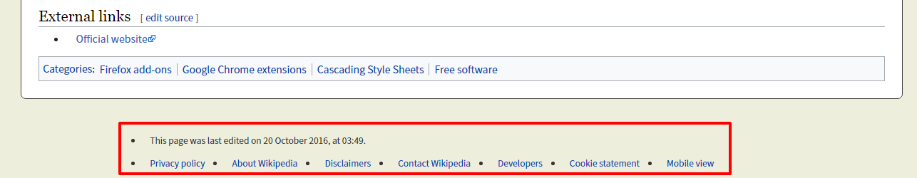 Wikipedia - Layout, enhanced(Custom Fork)