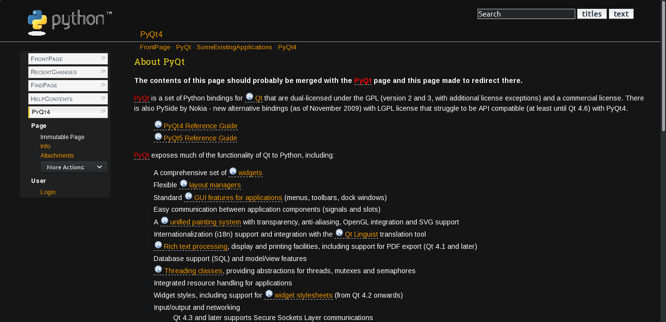 Dark Python Wiki