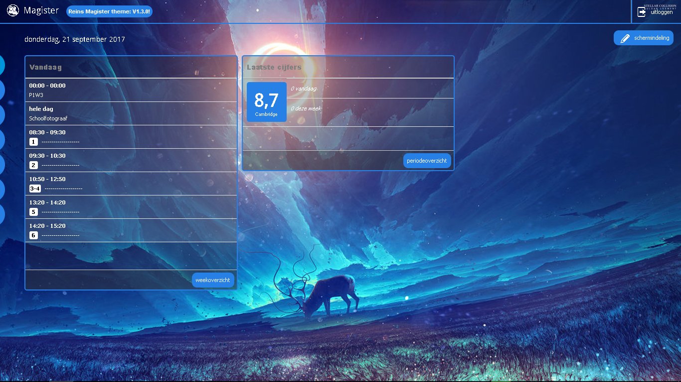 Rein's Magister theme