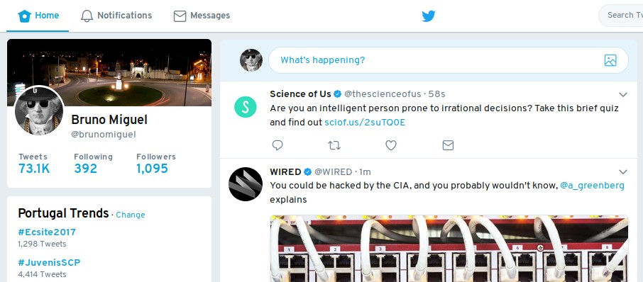 Tweaks to the new Twitter interface