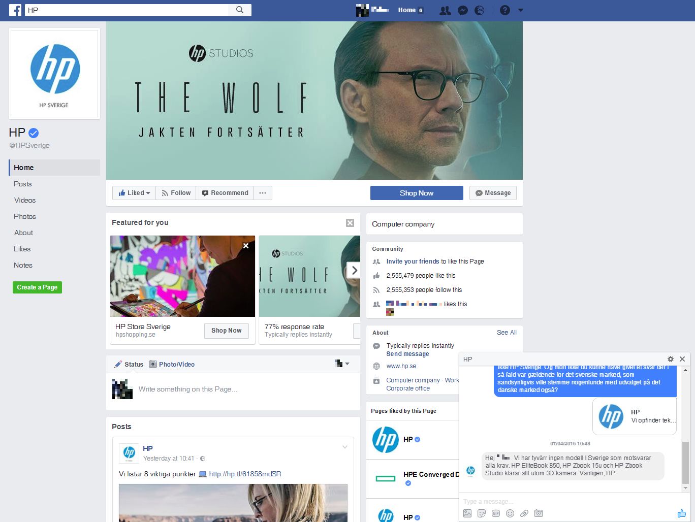 Enhanced Facebook Chat