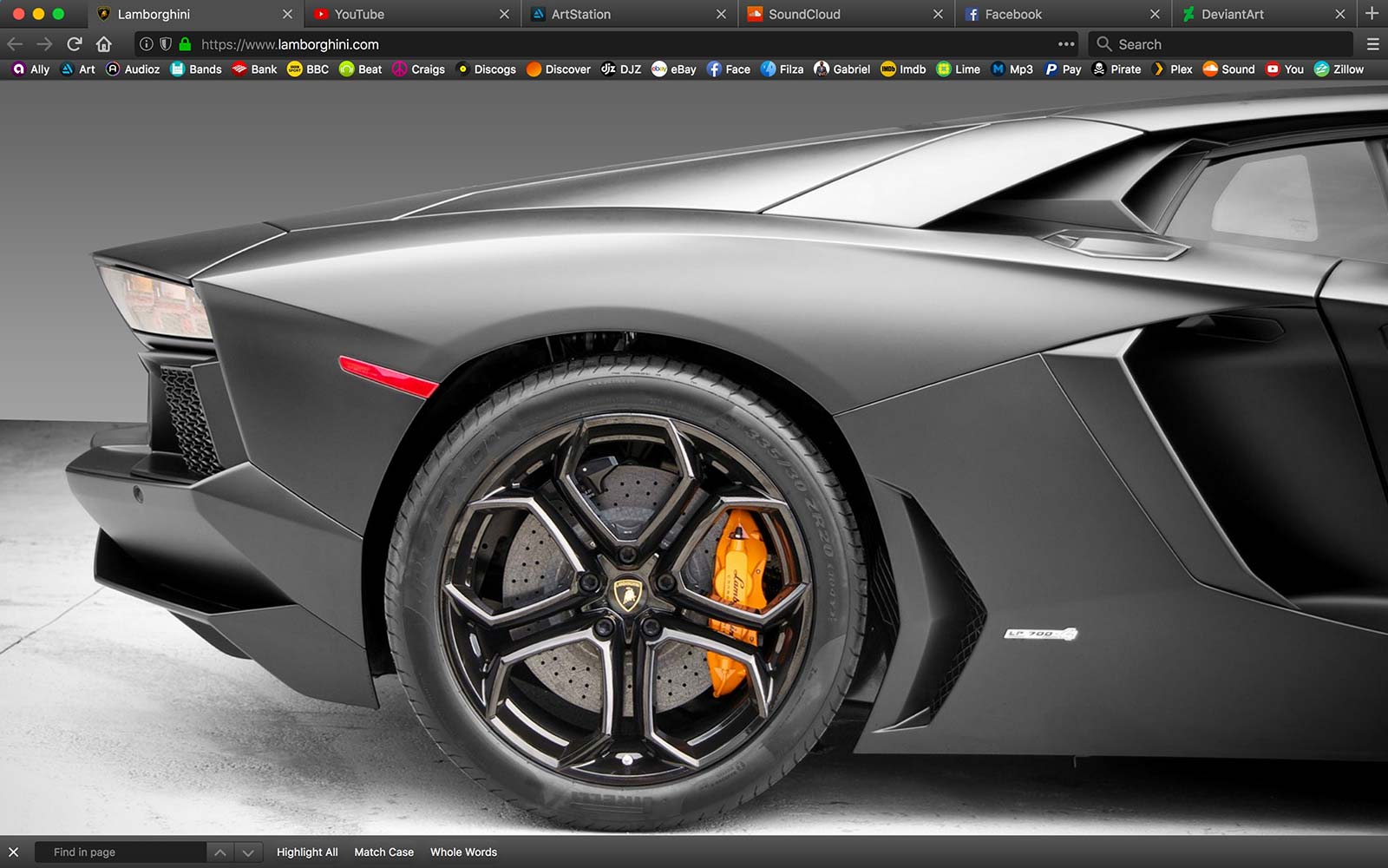 Matte Charcoal Dark Theme Firefox 57+