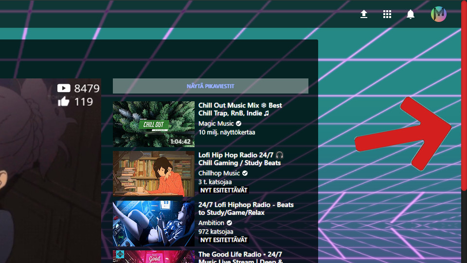 Custom Scrollbar w/ Color Options + Font AA