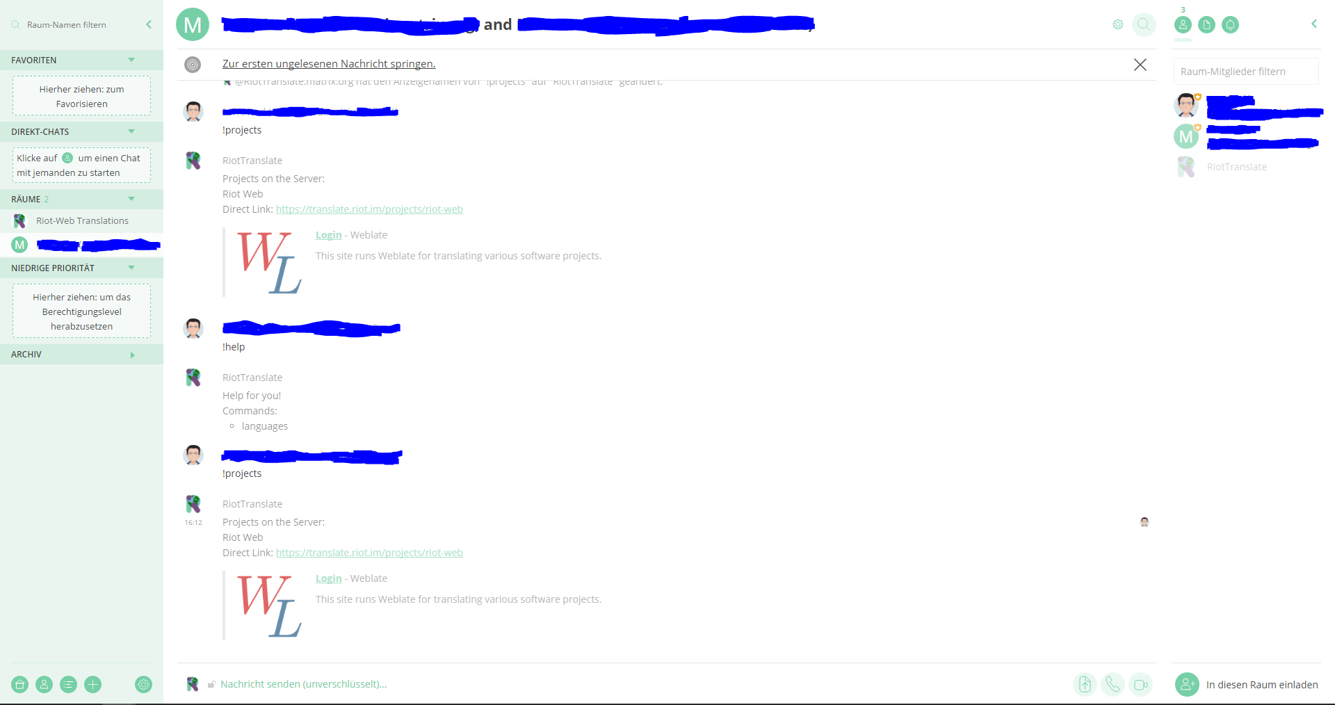 Riot.im wide
