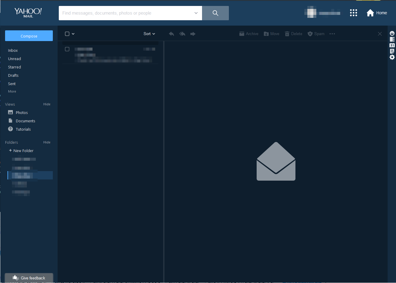 Yahoo! Mail Sweeped