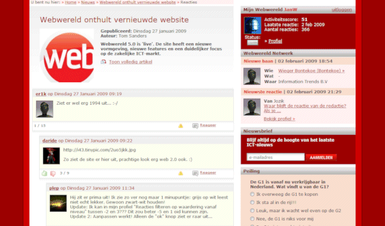 Color My WebWereld - Rood