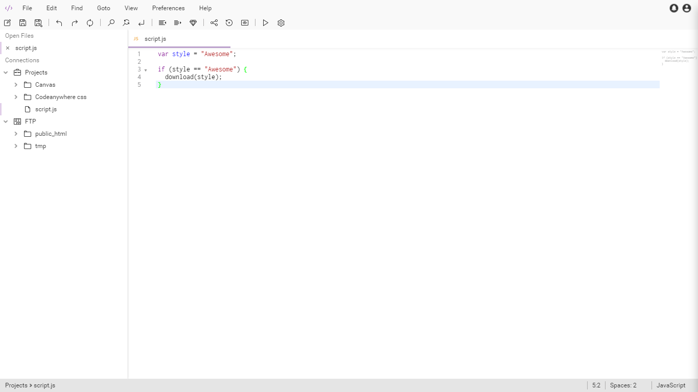 Codeanywhere++