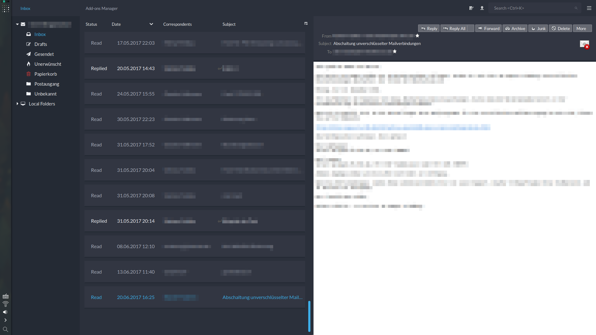Dark Flat Minimal Thunderbird [BOOM:Bird]