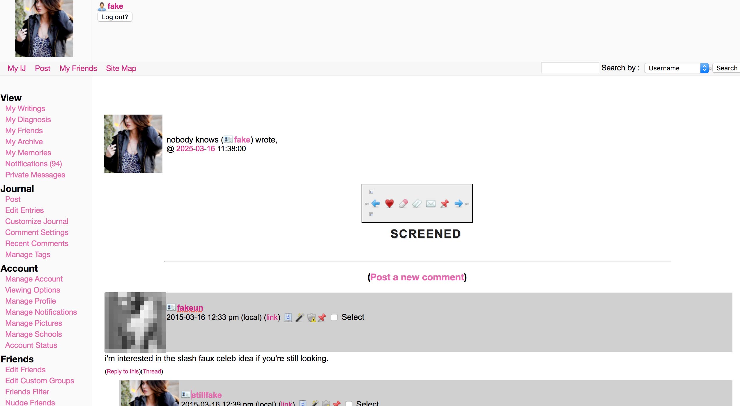 white/grey/pink accent ij style