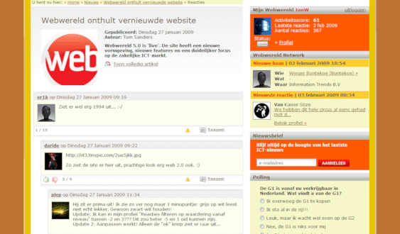 Color My WebWereld - Goud