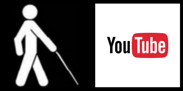 YOUTUBE PARA DEFICIÊNCIA VISUAL