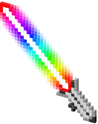 rainbow lightsaber