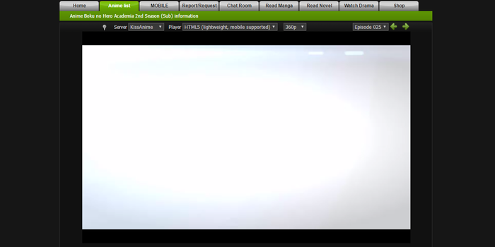 KissAnime Folding Header
