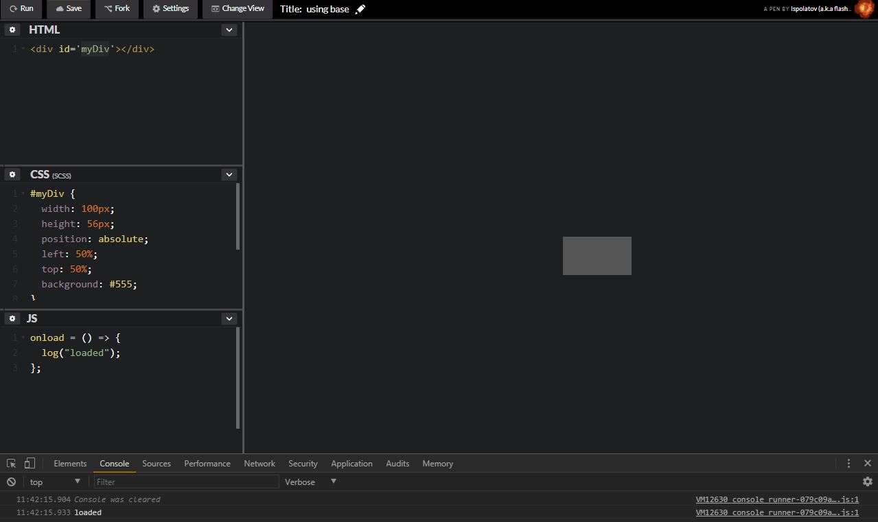 codepen.io minimization