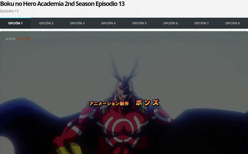 AnimeFLV LargeScreen