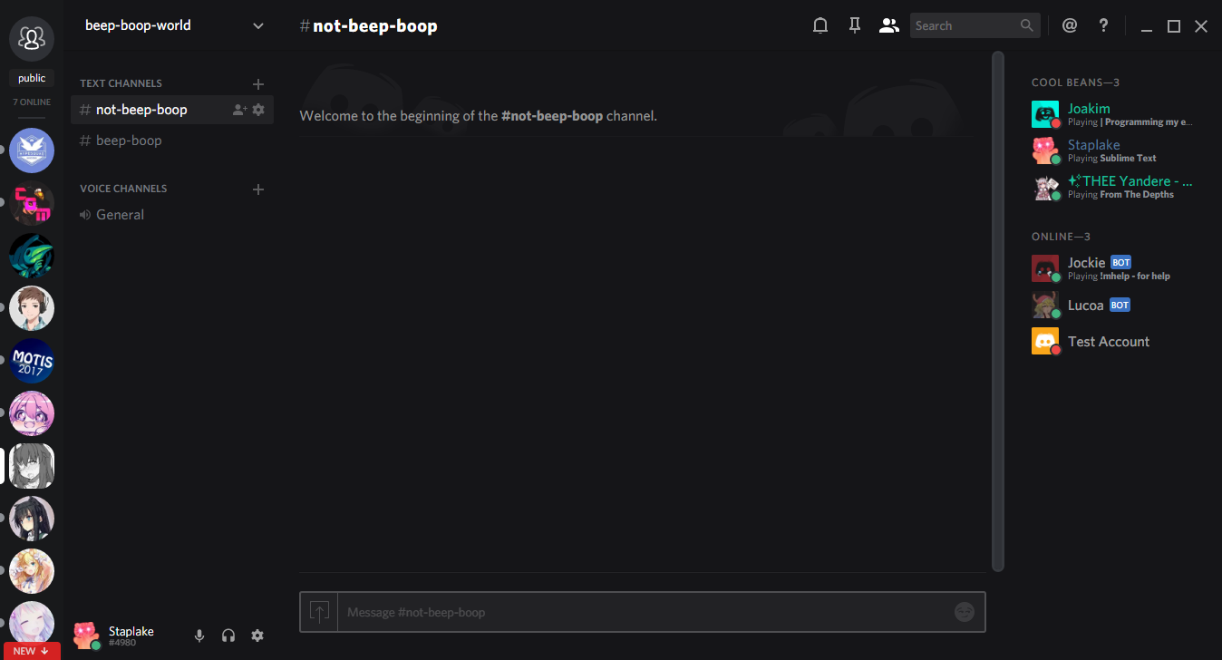 Dark for Discord