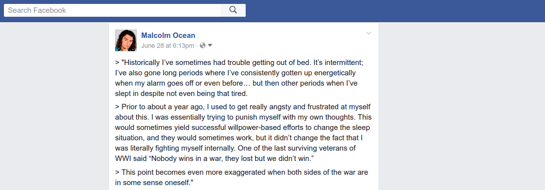 Facebook clean up post permalink pages