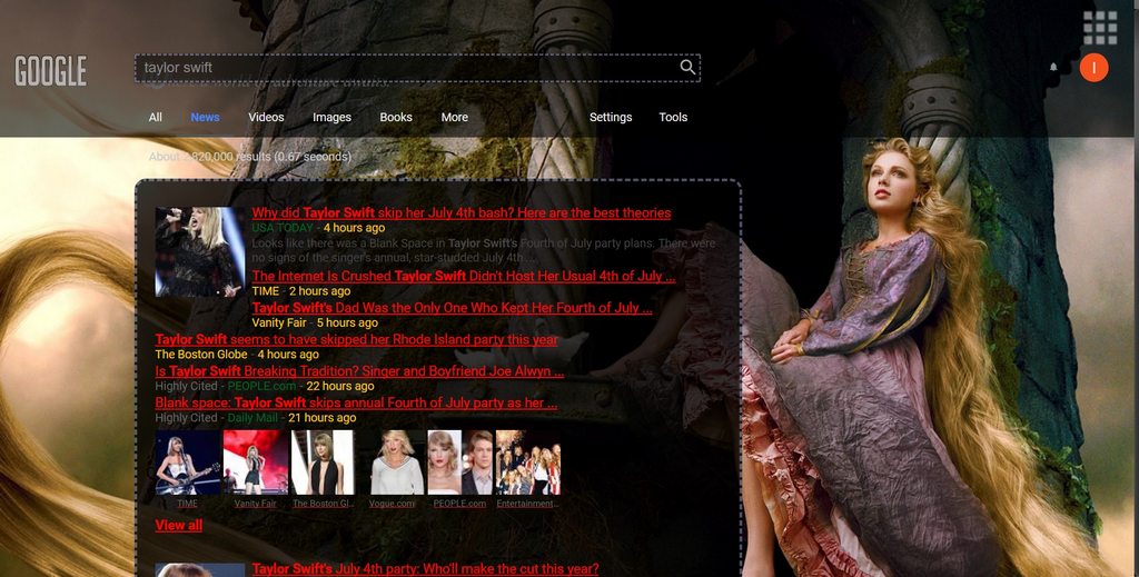 Taylor Swift Google & Google+