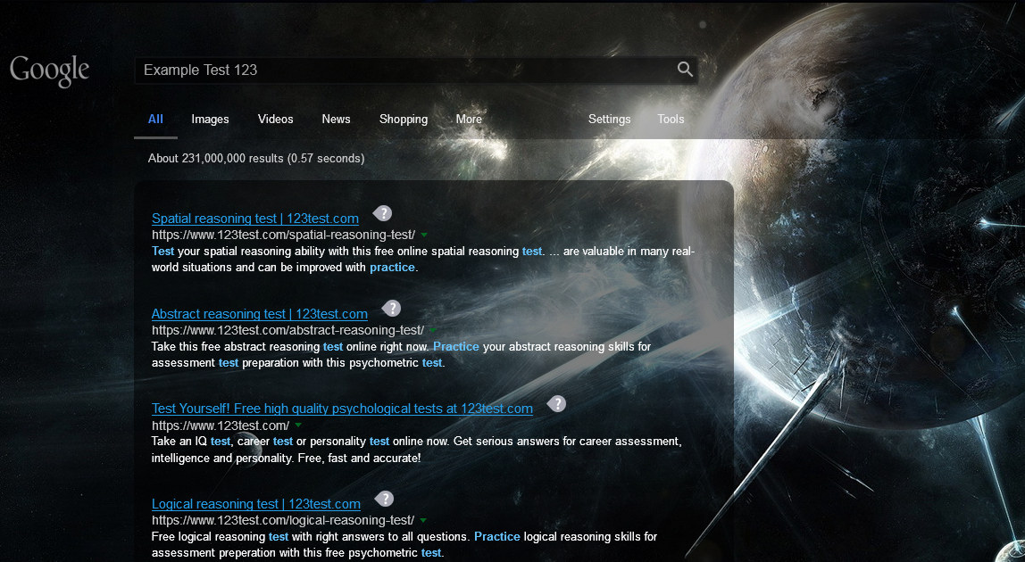 Galactic Google