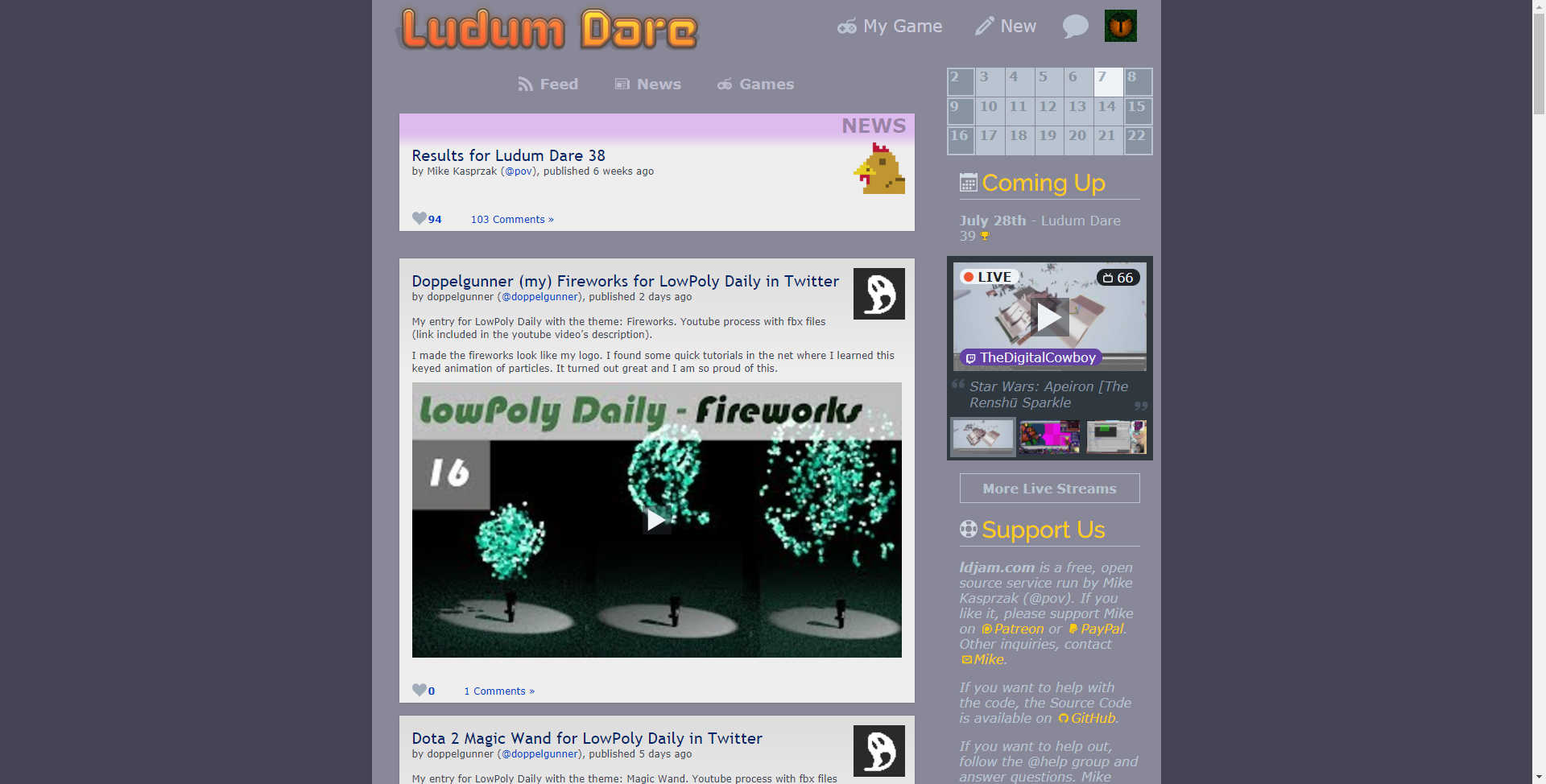 Legacy (?) LDJAM