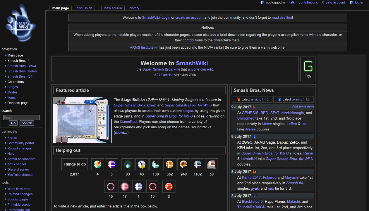 Dark ssbwiki.com