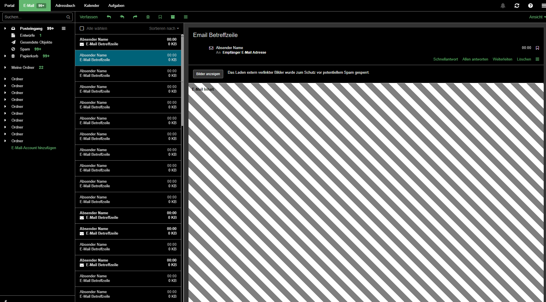 webmailer 7.10.4-Rev1 - dunkel - ox.hosteurope.de