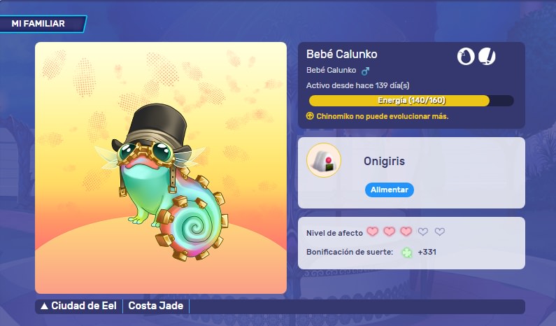 Theme Calunko Pet Eldarya