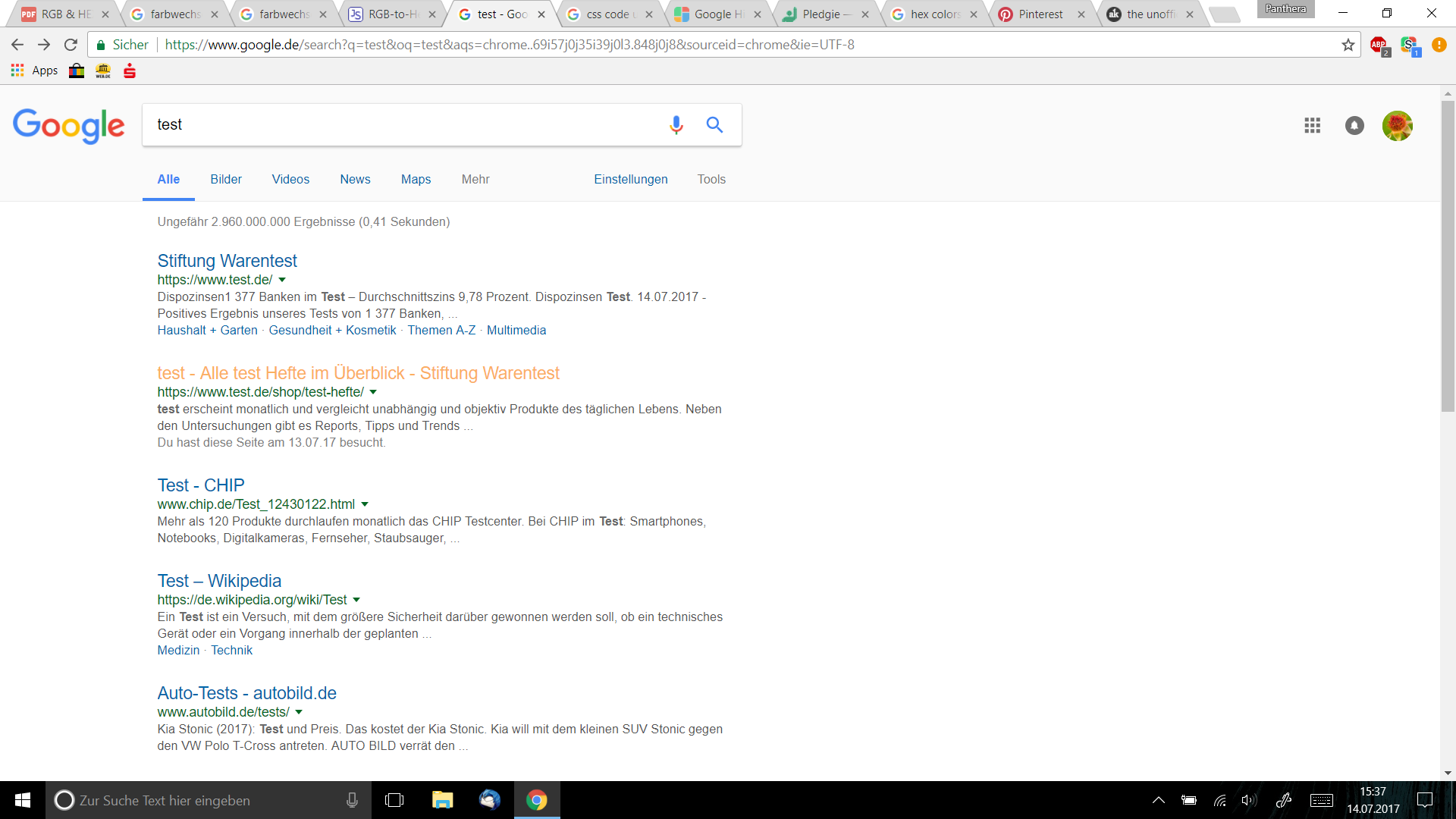 Google Highlight Visited Links