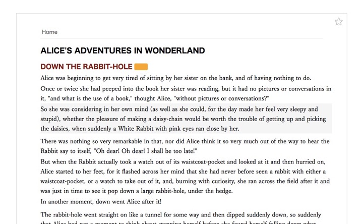 Noty for scenario writers