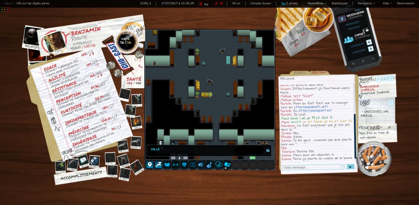 DREADCAST - 'inspecteur'