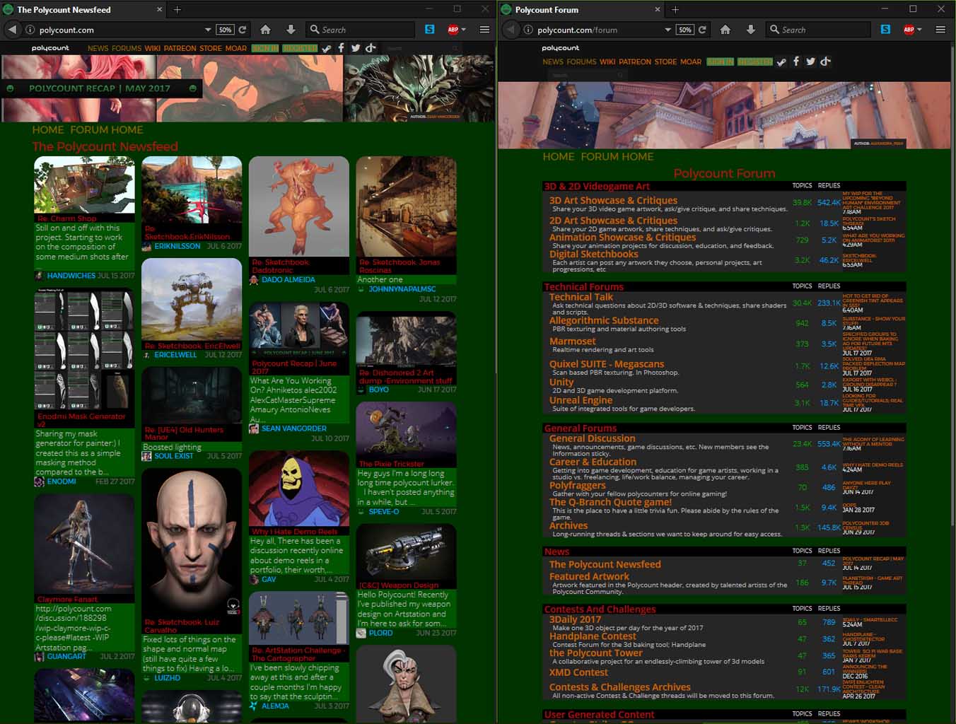 polycount.com GREEN