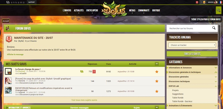 Forum Ankama Beautify