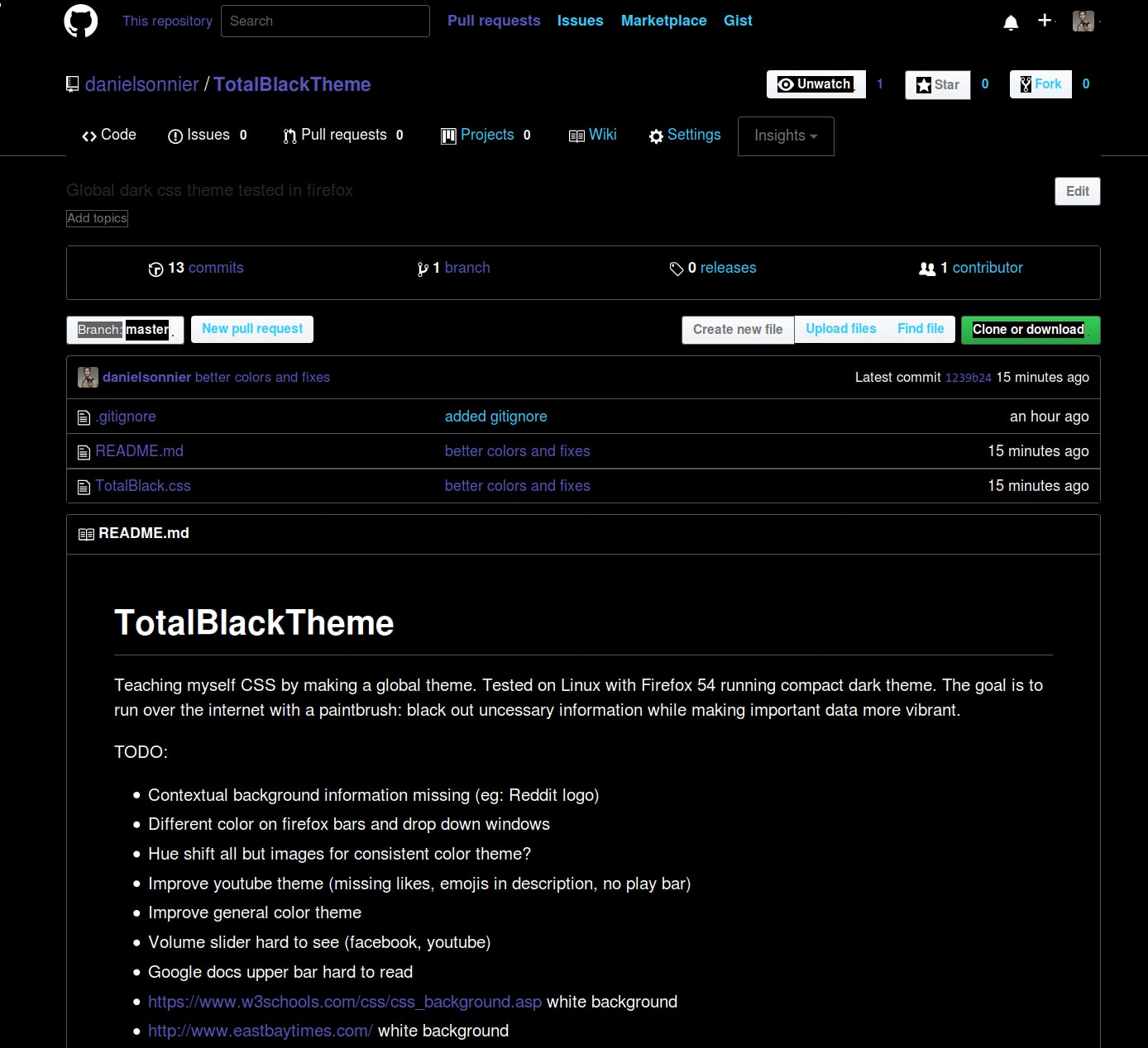 Total Black - Global Dark Theme