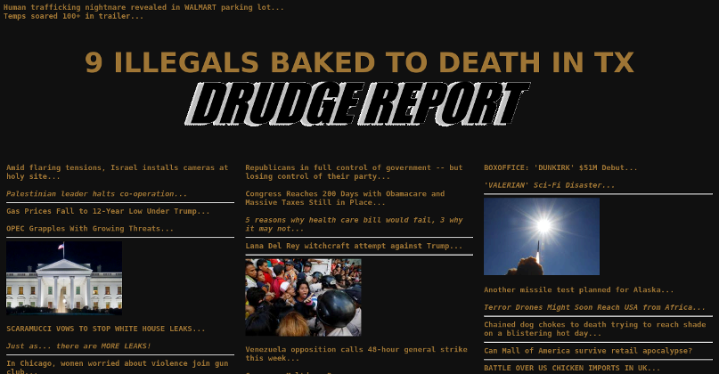 DrudgeReport: Midnight Mocha