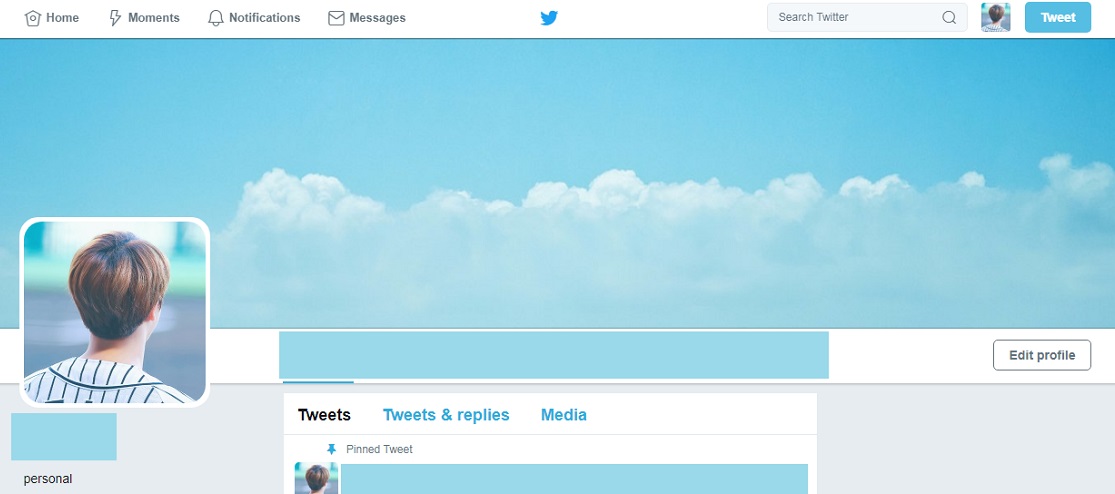 Old Twitter UI / Layout
