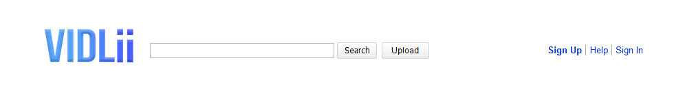 VidLii - 2011 style navbar