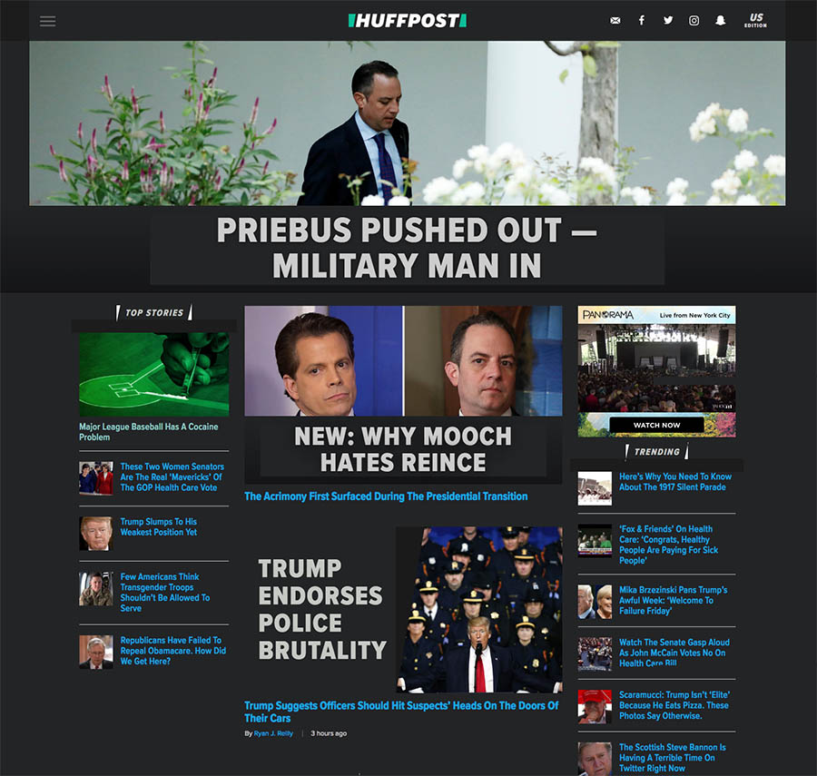 Dark[ish] Huffpost