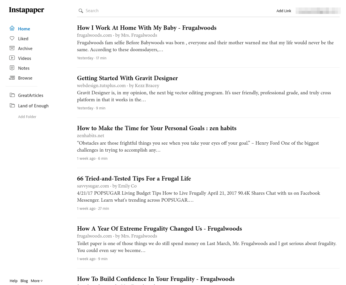 Instapaper Plus