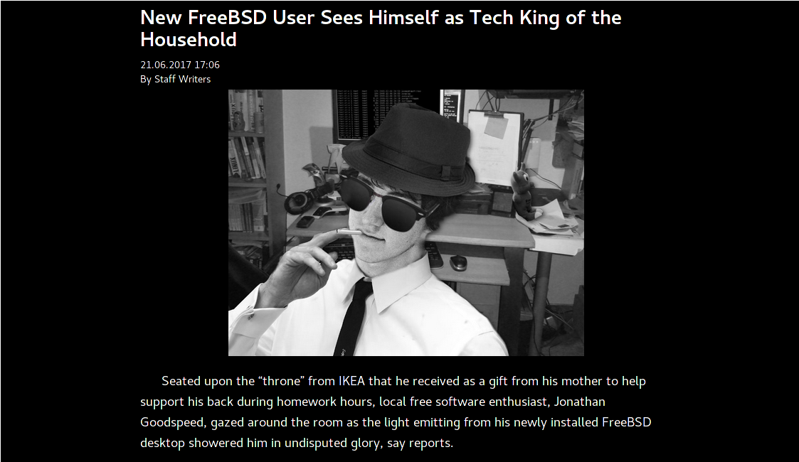 Dark Sudo Satirical