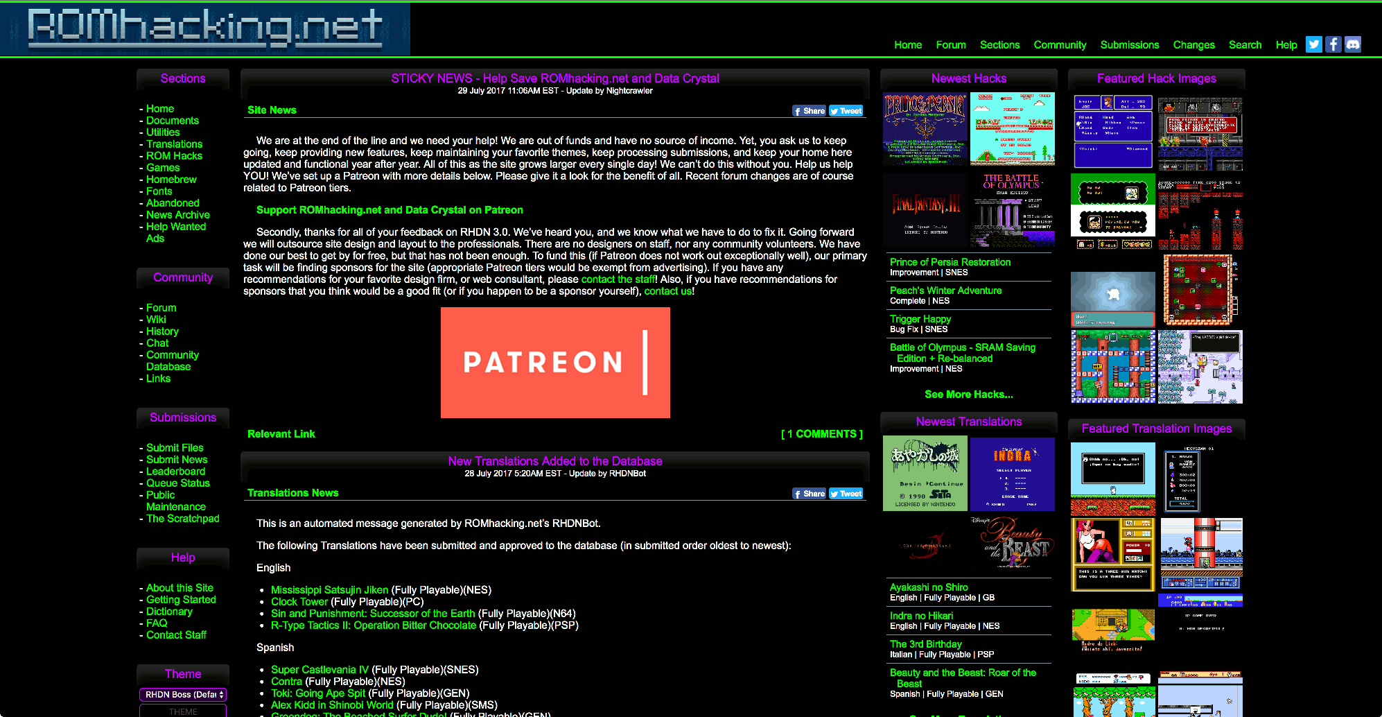 Romhacking.net Modern Metroid theme